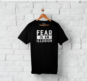 Fear Is An Illusion Short-Sleeve Unisex T-Shirt-Multiple Colors