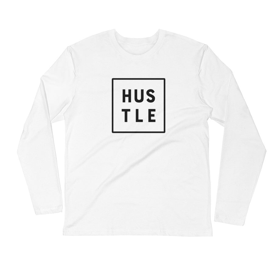HUSTLE Unisex Long Sleeve T-Shirt-Multiple Colors